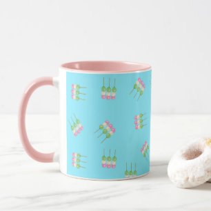 Anime Blue Pastel Dango Mug