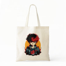 Anime Boy: Illustration zum Roten und Schwarzen Ha
