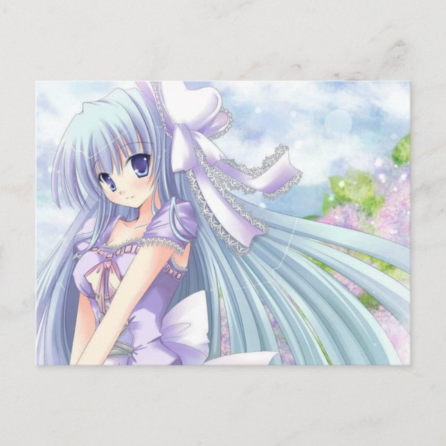 Anime Bride Postcard Postkarte (Vorderseite)