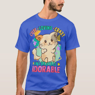 Anime Cat Kitten Niedlich Kawaii Love Crazy Adorab T-Shirt