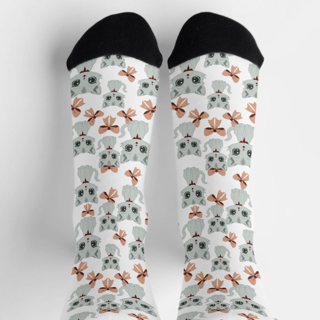 Anime Cat Socken (Oben)