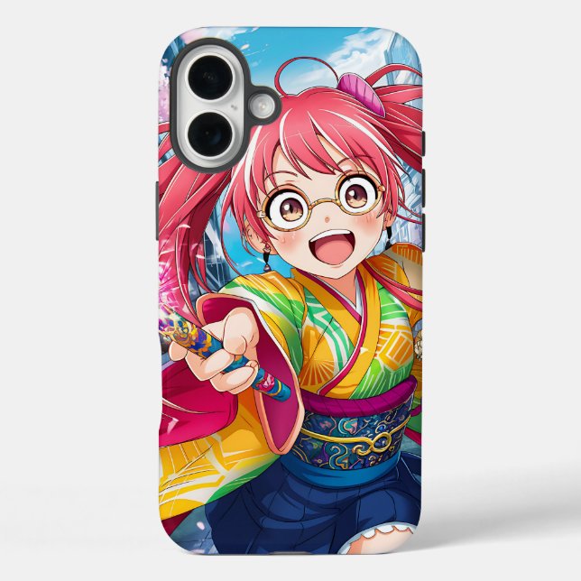 Anime Character Phone Case Design (Rückseite)