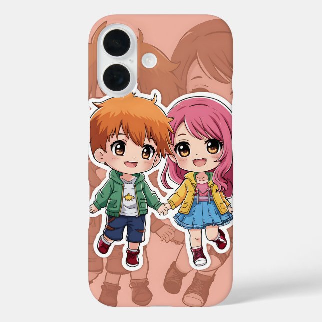 Anime Character Phone Case Design (Rückseite)