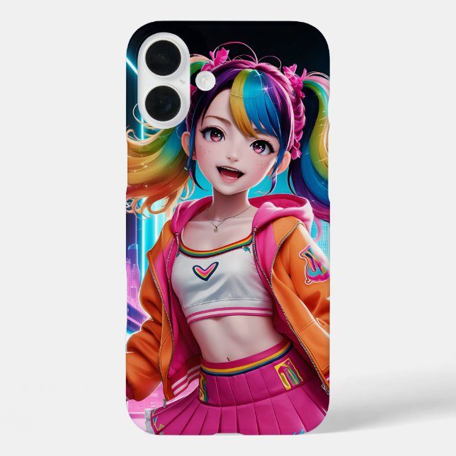 Anime Character Phone Case Design (Rückseite)