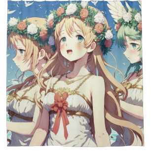 Anime Chor Duschvorhang