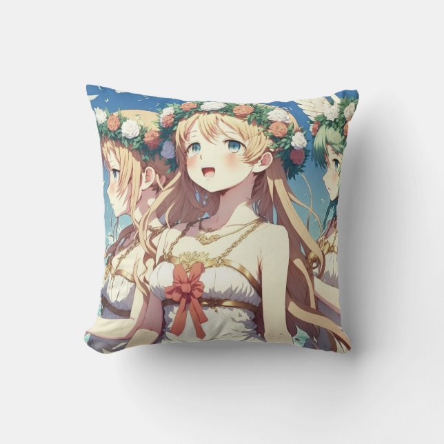 Anime Chor Kissen (Vorderseite)