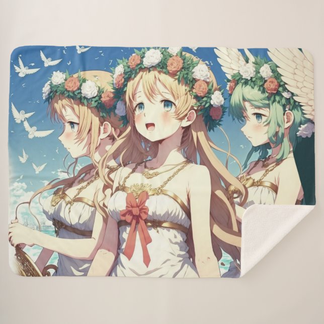 Anime Chor Sherpadecke (Vorderseite (Horizontal))