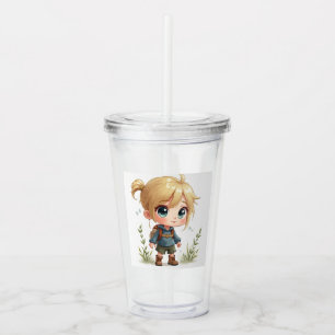 ANIME CLEAR TUMBLER ACRYLTRINKBECHER
