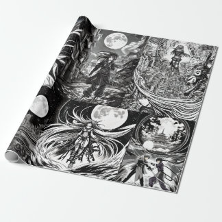 Anime Coloring Book Geschenkpapier