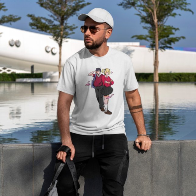 Anime Couple Flirting T-Shirt (Von Creator hochgeladen)