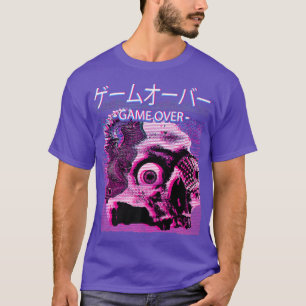Anime Crazy Harajuku Otaku Skeleton Alt  T-Shirt