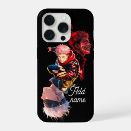 Anime Custom Name Handyhülle – Personalisiert Juju iPhone 15 Pro Hülle
