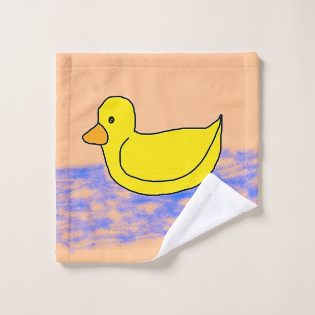 Anime de Popcorn Rose Ducky (Gant de toilette)