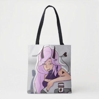 Anime Demon Girl Character Tasche