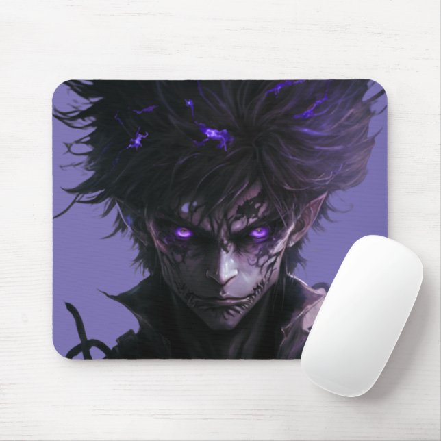 Anime Demon Mousepad (Mit Mouse)