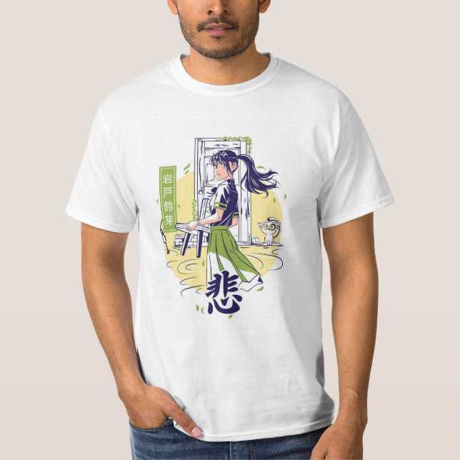 Anime-Design für junge Generation T-Shirt (Vorderseite)