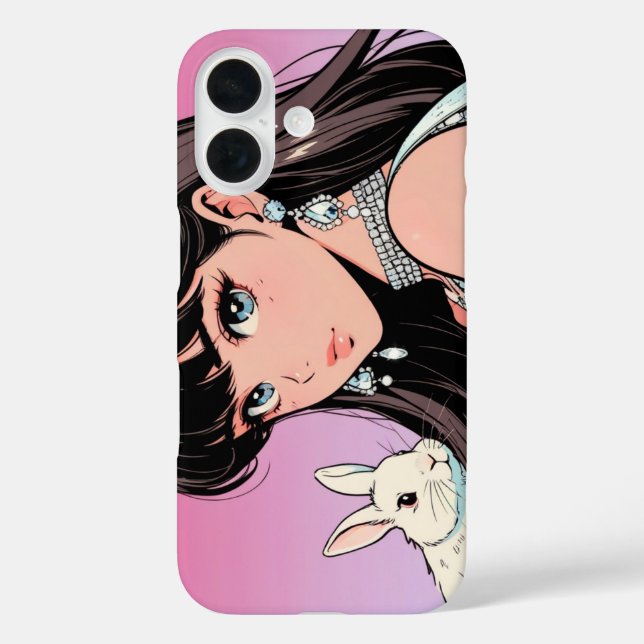 Anime diva iPhone / iPad Gehäuse 16 Hülle (Rückseite)