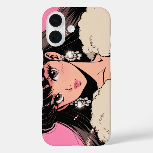 Anime diva iPhone / iPad Gehäuse iPhone 16 Hülle (Rückseite)
