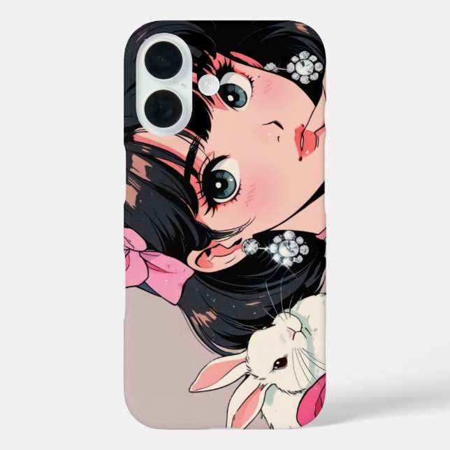 Anime diva iPhone / iPad Gehäuse iPhone 16 Hülle (Rückseite)