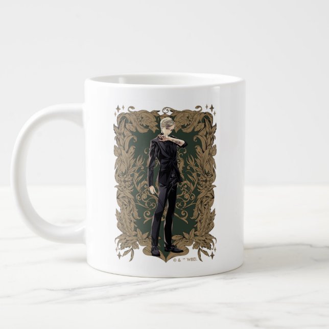 Anime Draco Malfoy Verziert Frame Jumbo-Tasse (Links)