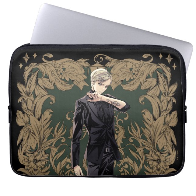 Anime Draco Malfoy Verziert Frame Laptopschutzhülle (Vorderseite)