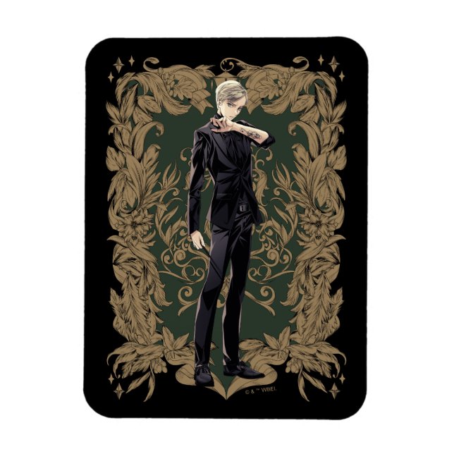 Anime Draco Malfoy Verziert Frame Magnet (Vertikal)