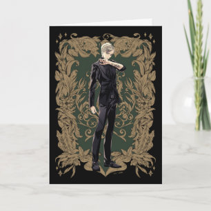 Anime Draco Malfoy Zierrahmen Karte