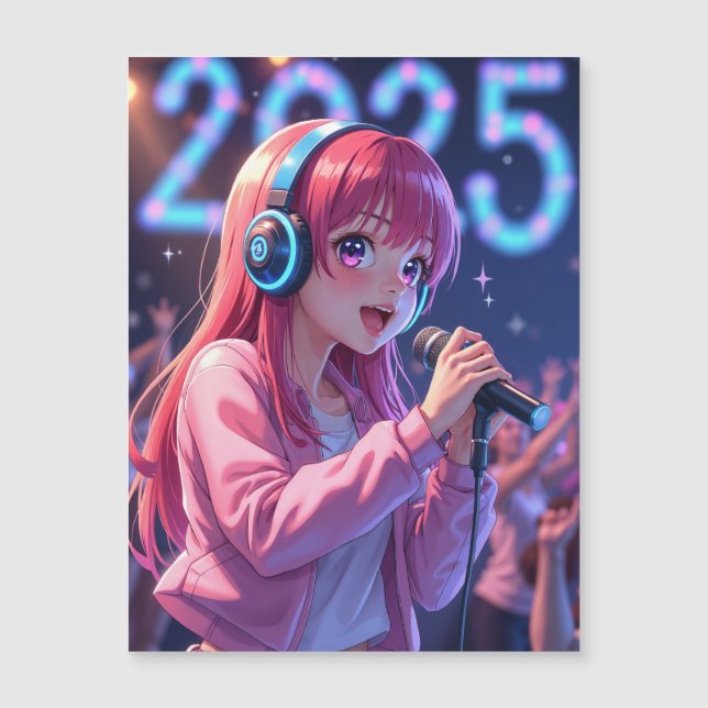 Anime Dreams 2025 Magnetkarte (Vorderseite)