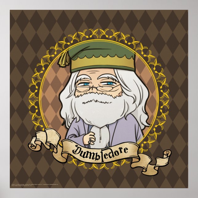 Anime Dumbledore Poster (Vorne)