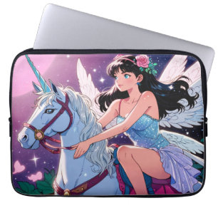 Anime Einhorn  Laptopschutzhülle