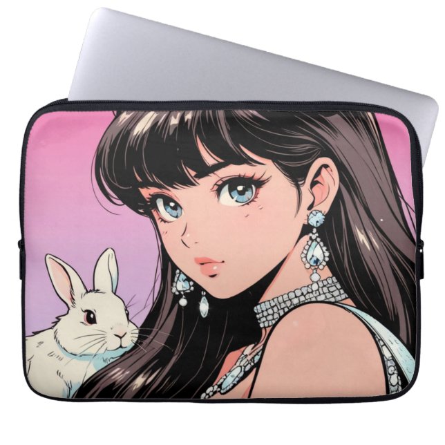 Anime Electronics Bag Laptopschutzhülle (Vorderseite)