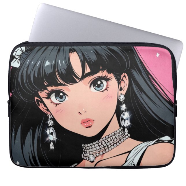 Anime Electronics Bag Laptopschutzhülle (Vorderseite)
