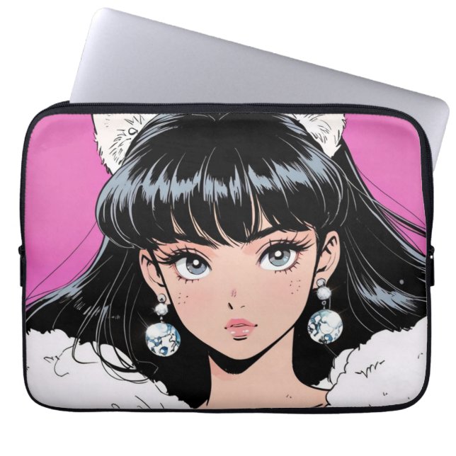 Anime Electronics Bag Laptopschutzhülle (Vorderseite)