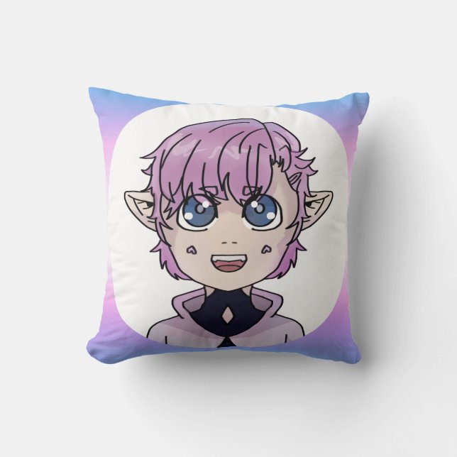 Anime Elf Pillow Kissen (Vorderseite)