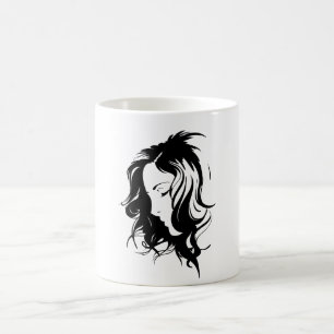 Anime Energy Tasse: Powered by Stickers & Sass Kaffeetasse