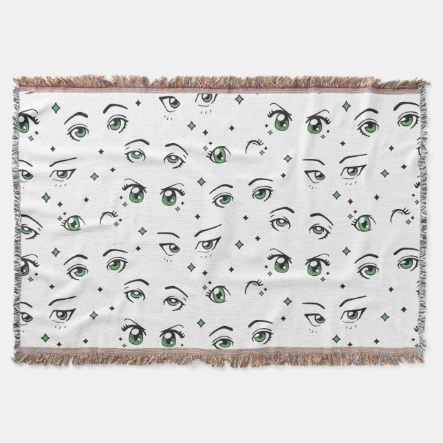 ANIME EYE PATTERN DESIGN DECKE (Vorderseite)