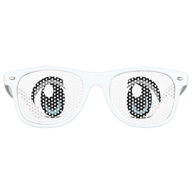Anime Eyes Partybrille (Vorderseite)