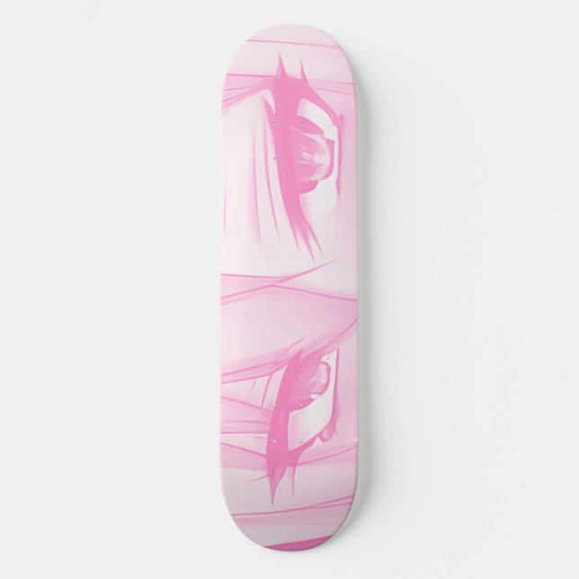 Anime Eyes Skateboard Deck (Vorderseite)