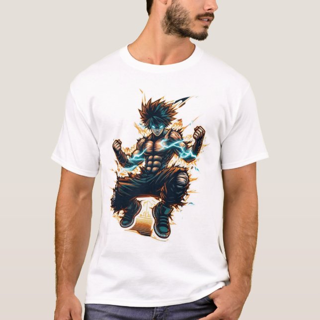 Anime Fighter T - Shirt (Vorderseite)
