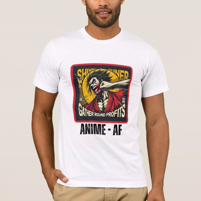 Anime Fighting Shirt (Vorderseite)