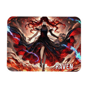 Anime - Flammen beherrschen, Sturm umarmen - Custo Magnet
