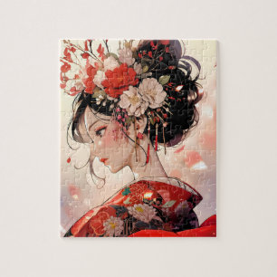 Anime Flower Mädchen 03