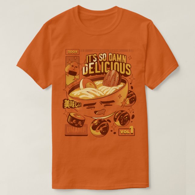Anime Food T-Shirt (Design vorne)