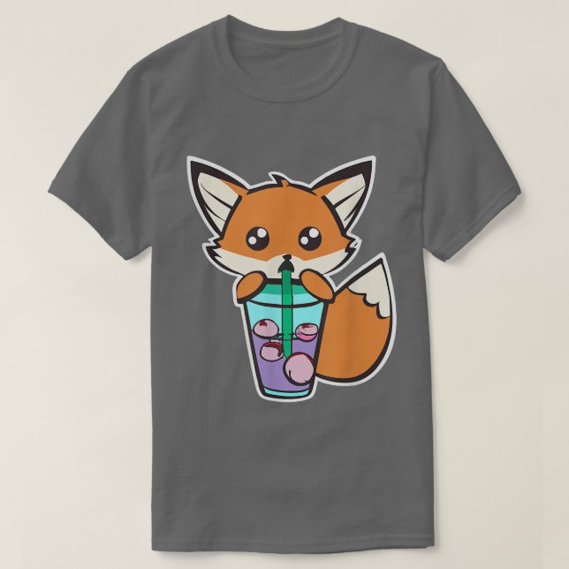 Anime for Drinking Boba Milk Bubble Tee Kawaii 100 (Design vorne)