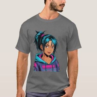 Anime-Frau Geschenk T-Shirt