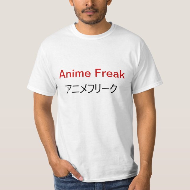 Anime-Freak T-Shirt (Vorderseite)