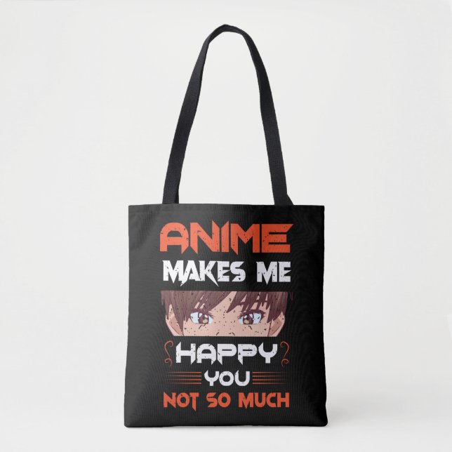 Anime freut mich nicht so sehr tasche (Vorderseite)