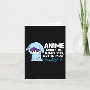 Anime freut mich über dich karte