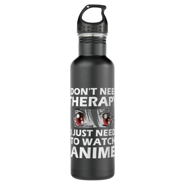 Anime Geschenk für Frauen Teen Girls Boys Anime Me Edelstahlflasche (Vorderseite)