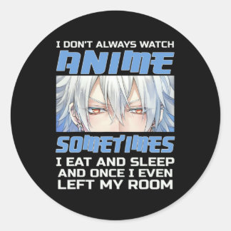 Anime-Geschenk für Jungs Männer Teenager Niedlich Runder Aufkleber